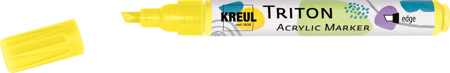 KREUL TRITON edge, 1 – 4 mm, citrónový