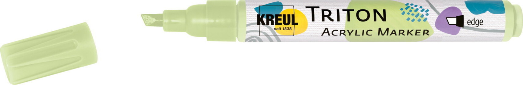 KREUL TRITON edge, 1 – 4 mm, svetlozelený