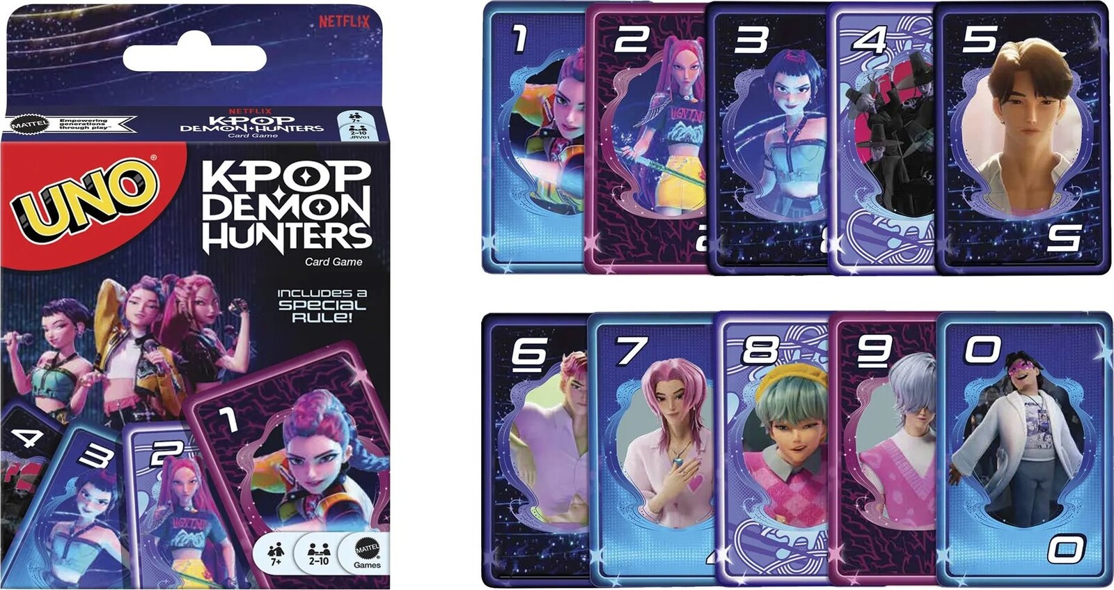 UNO K-pop Demon Hunters: Lovkyně démonů