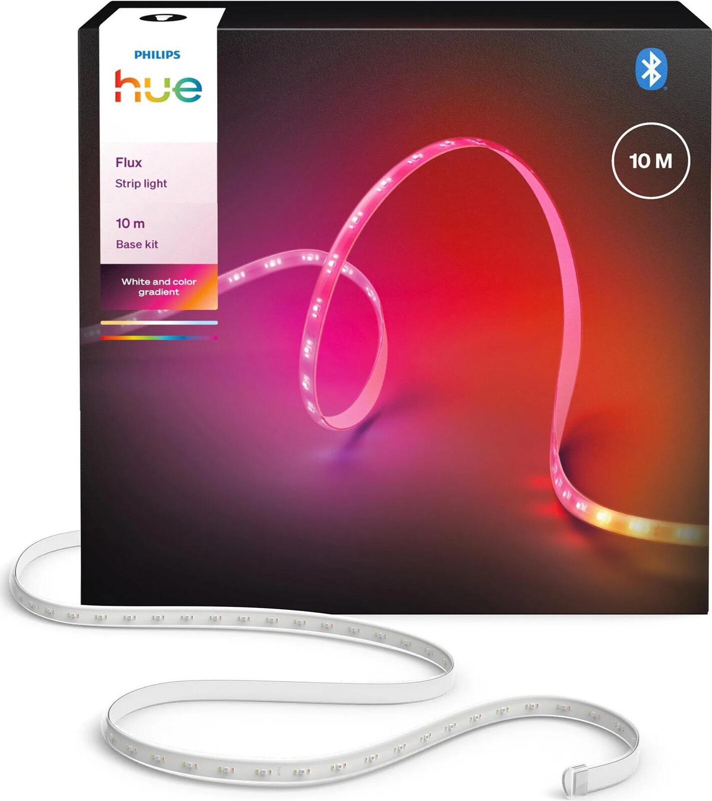 Philips Hue Flux strip light 10 m + Hue Flux Strip Light Extension 5 m
