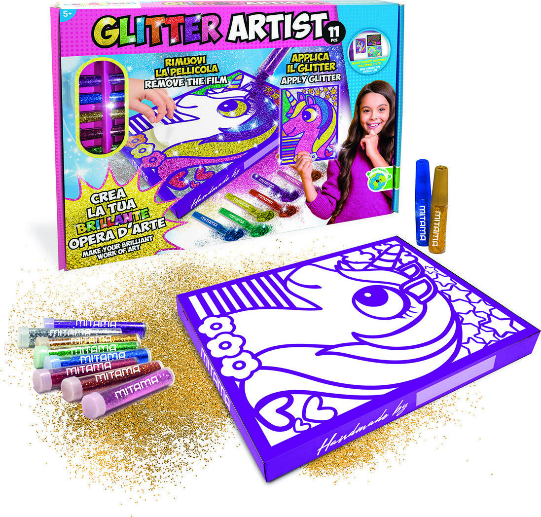 MITAMA Glitter Artist Unicorn, 11 ks