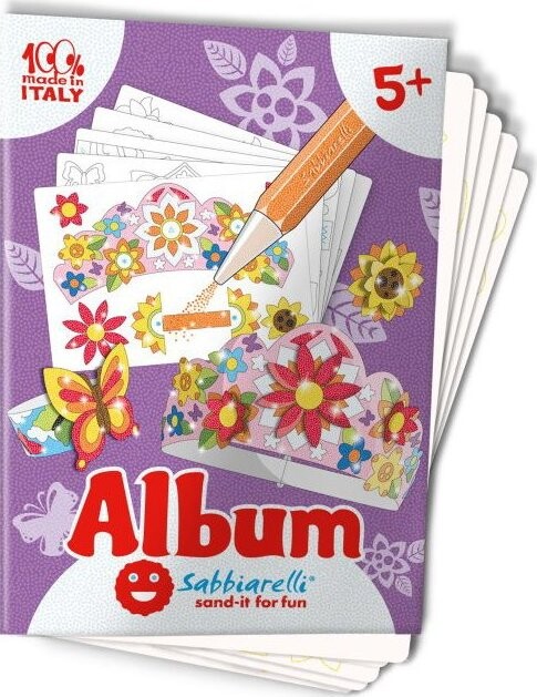 Sabbiarelli Album na pískování - 3D šperky 5+