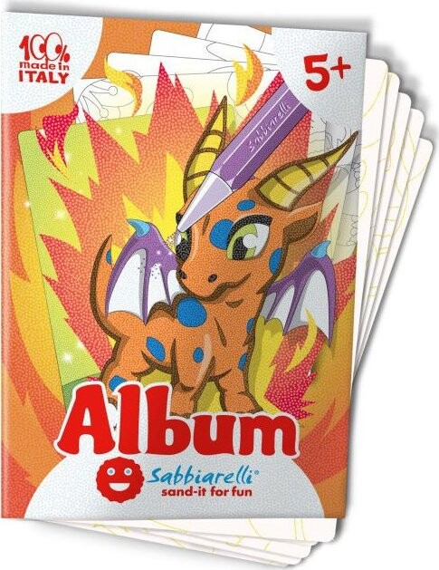 Sabbiarelli Album na pískování - Draci 5+