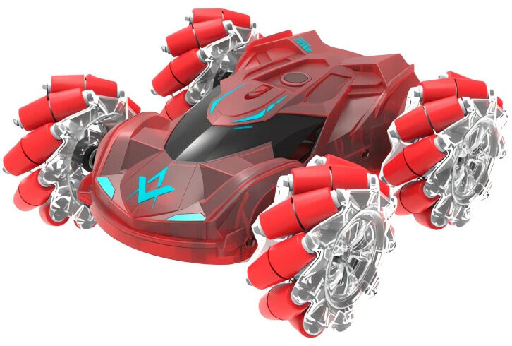 KIK KX3667 Dálkově ovládané driftující auto Revolt SLYDZ Vapor, 2.4 GHz, červené