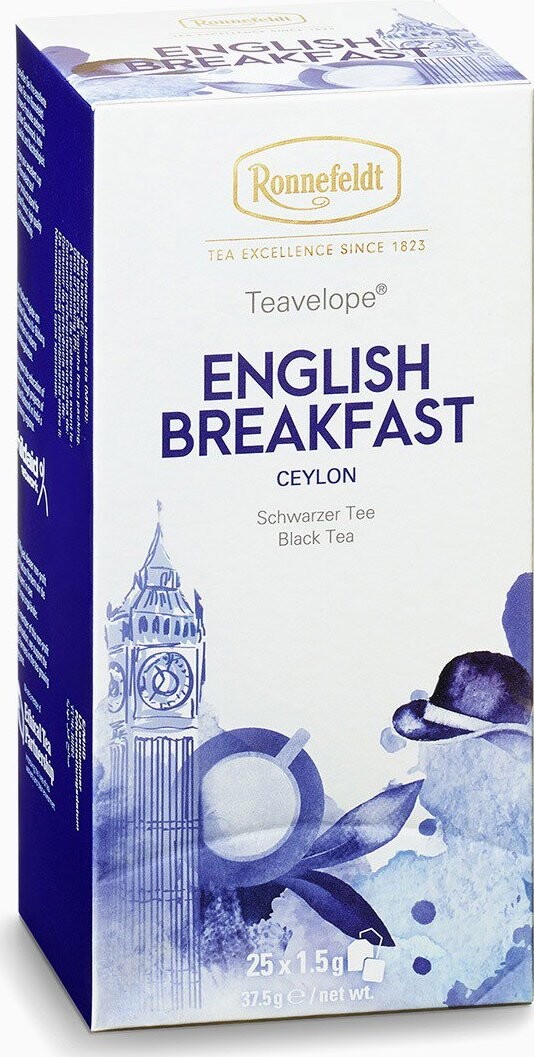 Ronnefeldt Teavelope English Breakfast 25 porcií