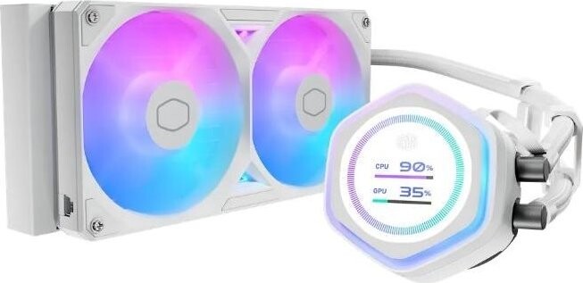 Cooler Master MasterLiquid Atmos II LCD 240 White