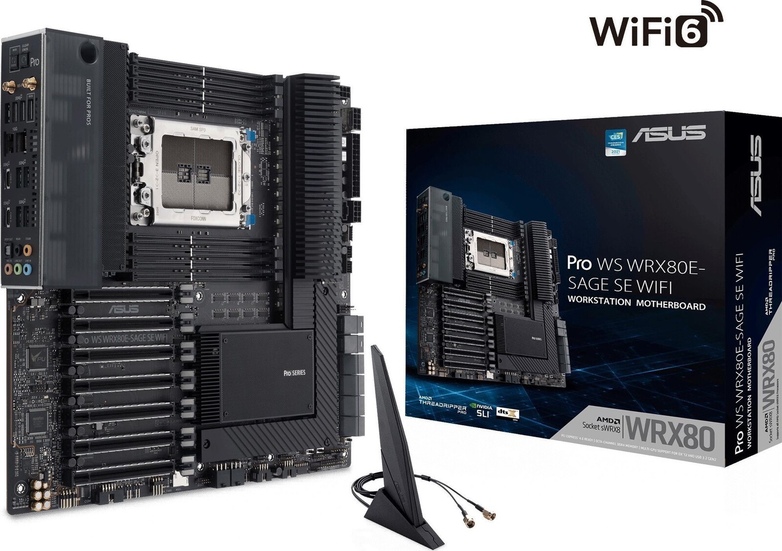 Repasované – ASUS Pro WS WRX80E-SAGE SE WIFI