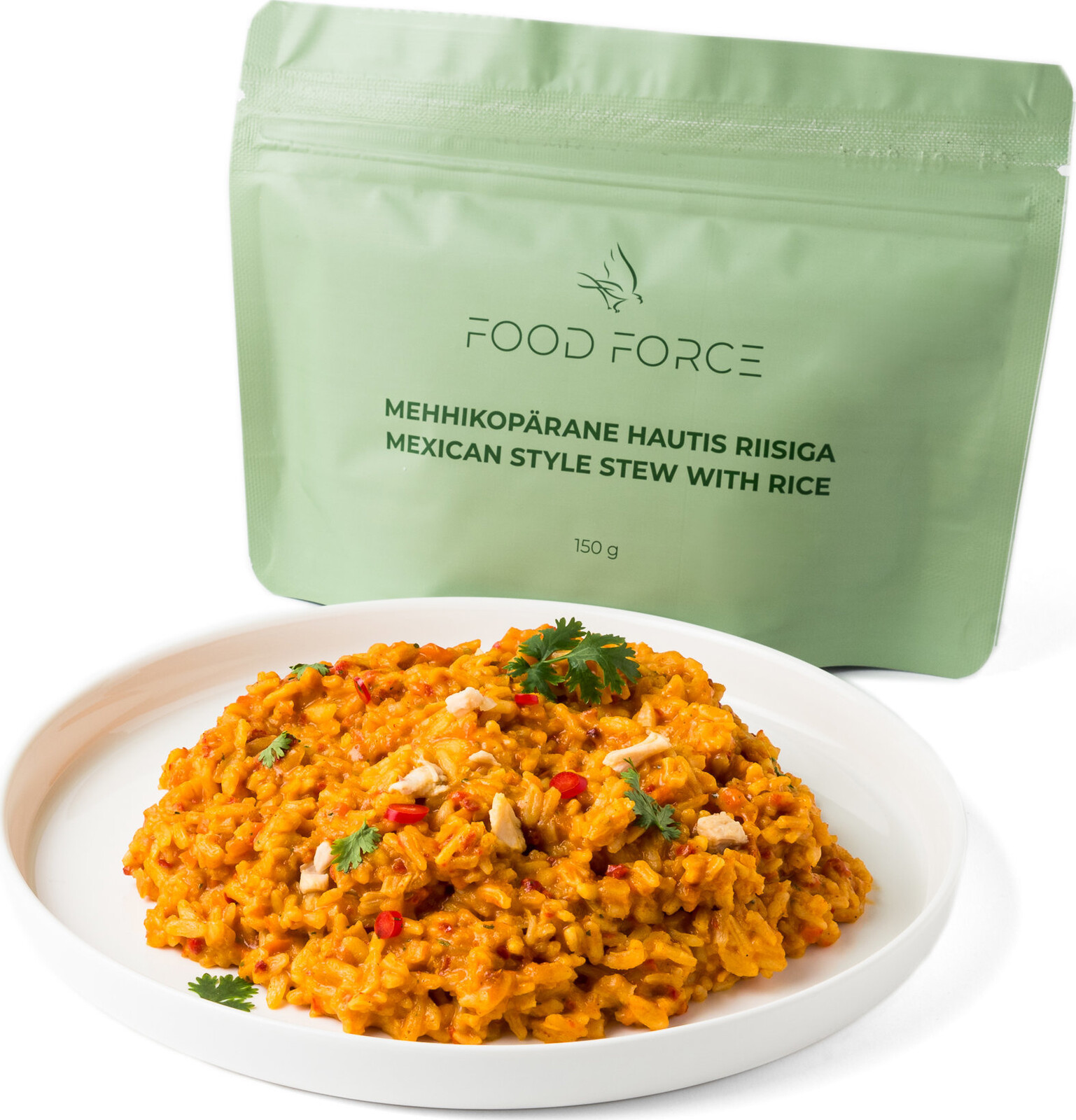 FOOD FORCE Mexický guláš s ryžou 150 g