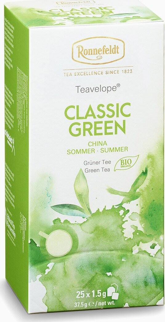 Ronnefeldt Teavelope Classic Green BIO 25 porcií