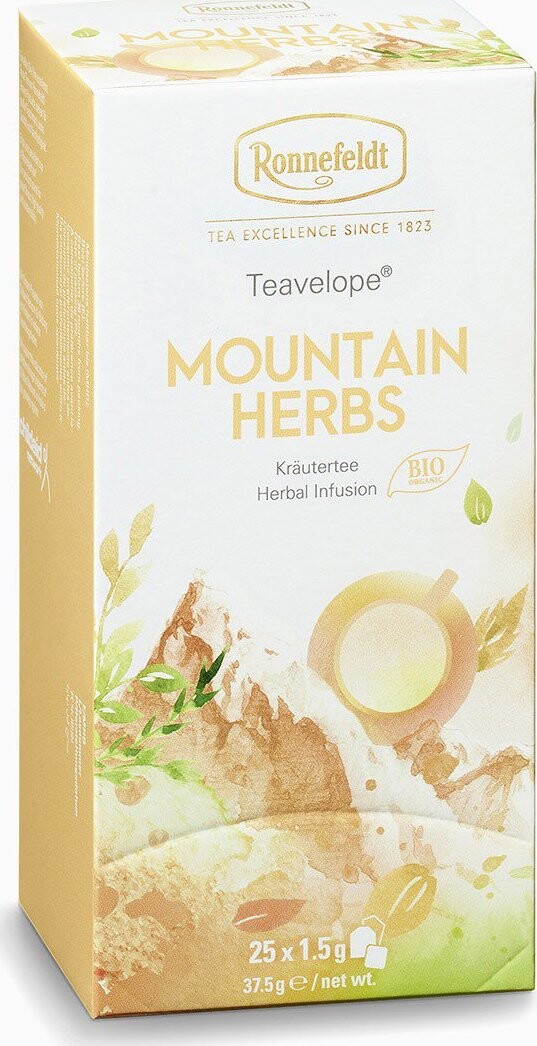 Ronnefeldt Teavelope Mountain Herbs 25 porcií