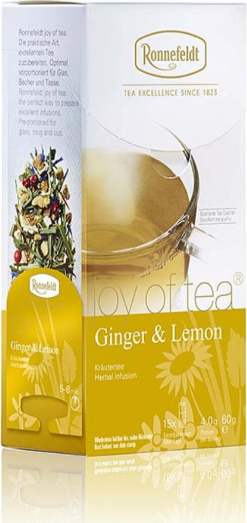 Ronnefeldt JOY OF TEA Ginger & Lemon 15 porcií