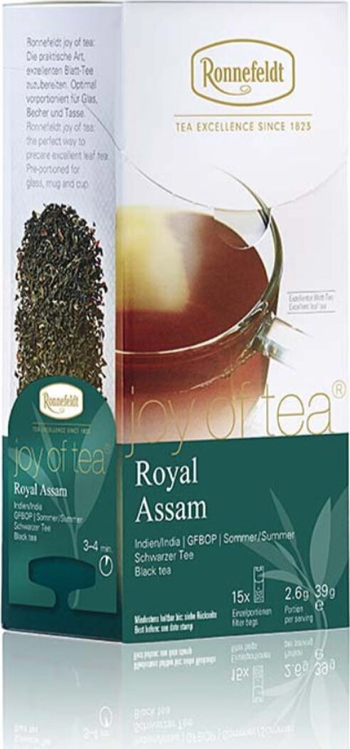 Ronnefeldt JOY OF TEA Royal Assam 15 porcií