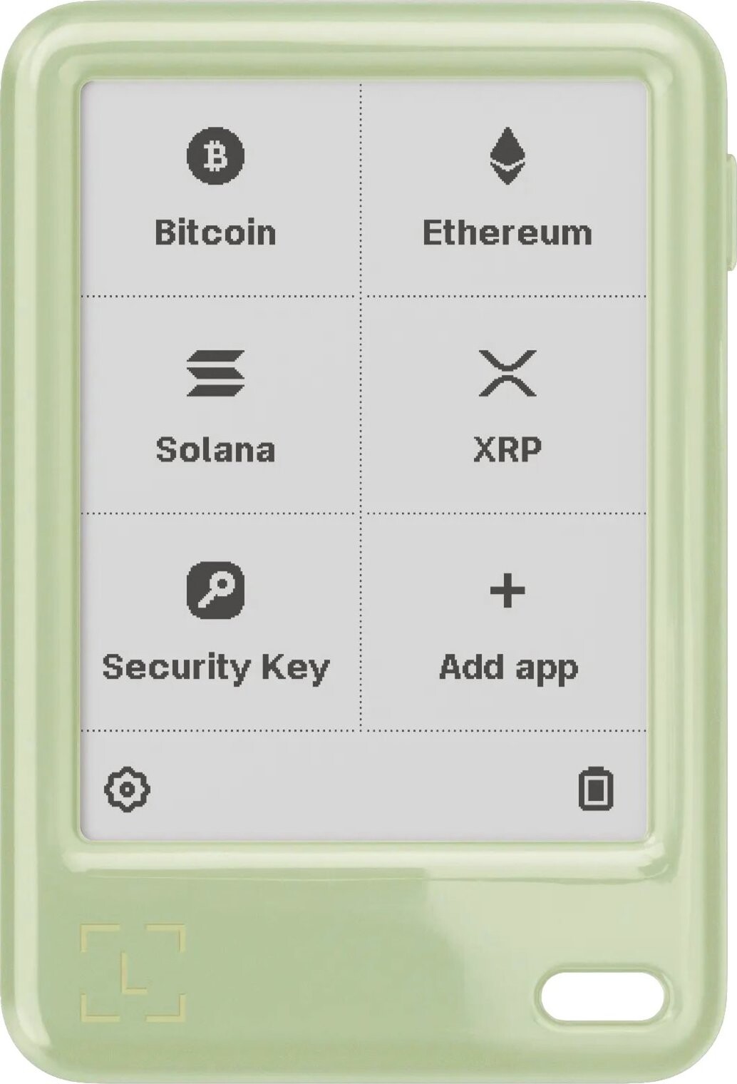 Ledger Nano Gen 5 Matcha Green Crypto Hardware Wallet with Recovery Key