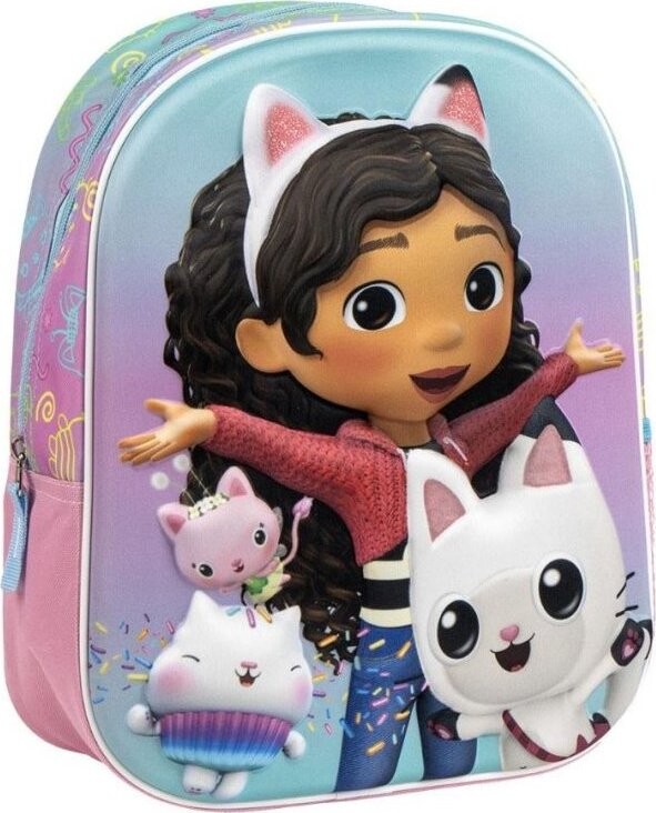 Gabby' s Dollhouse: Gaby and cats – Detský batoh 3D
