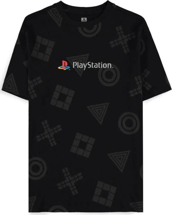 Playstation: Symbols – Pánske tričko čierne, veľ. M
