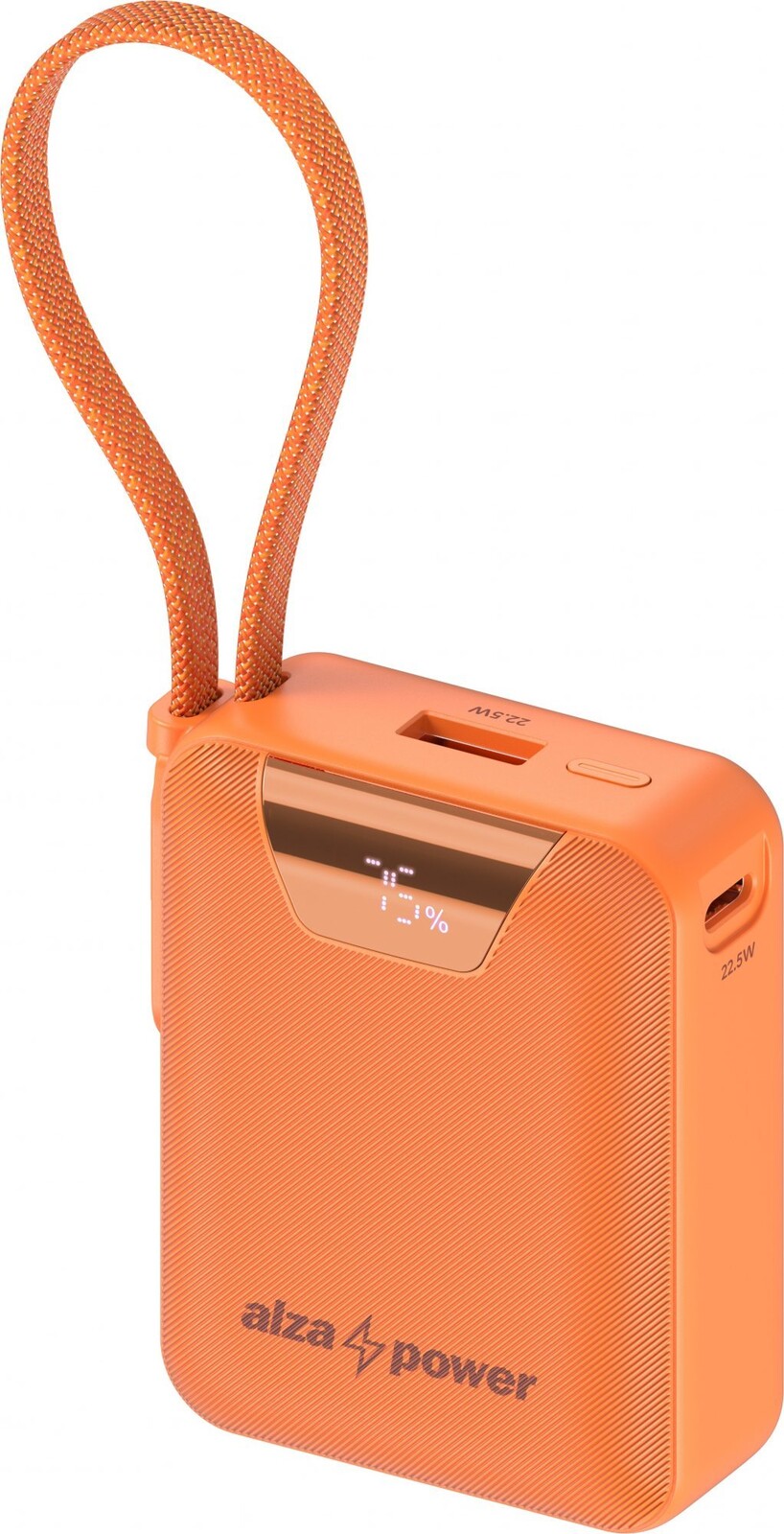 AlzaPower Urban 10000 mAh Power Delivery (22,5 W) oranžový