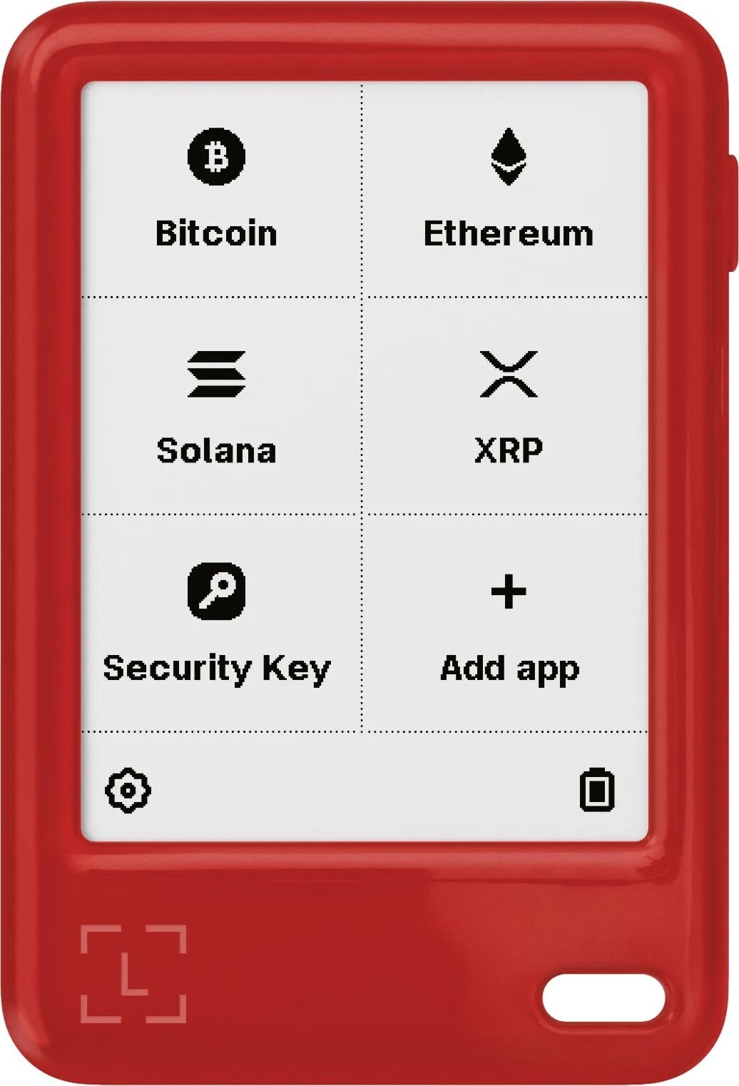 Ledger Nano Gen 5 Cherry Red Crypto Hardware Wallet with Recovery Key