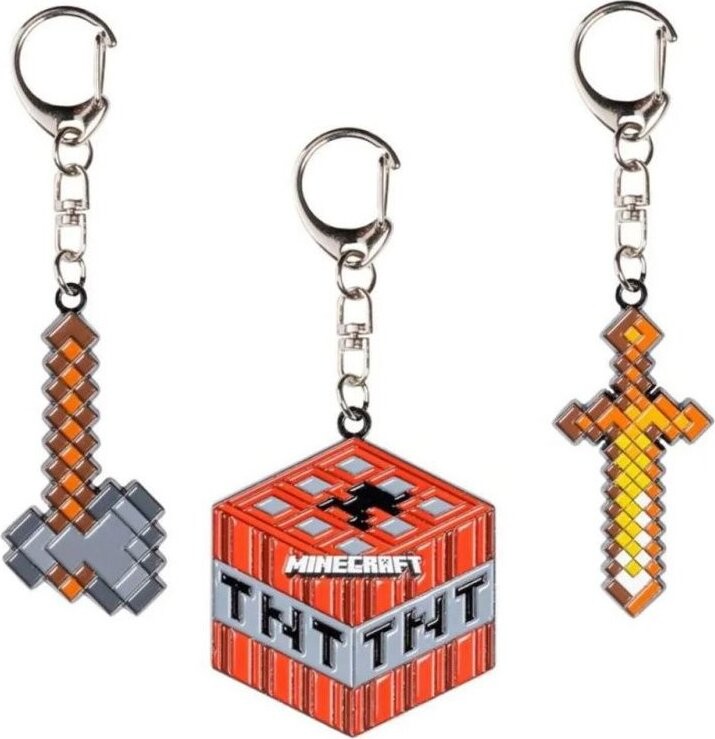 Minecraft: Weapons – prívesok na kľúče
