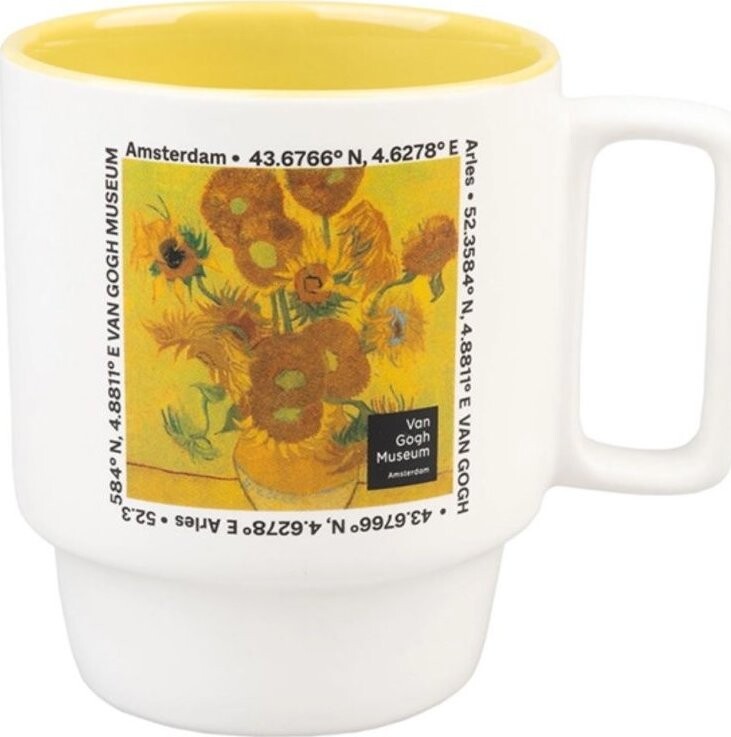 Vincent Van Gogh: Museum Amsterdam Flowers – hrnček