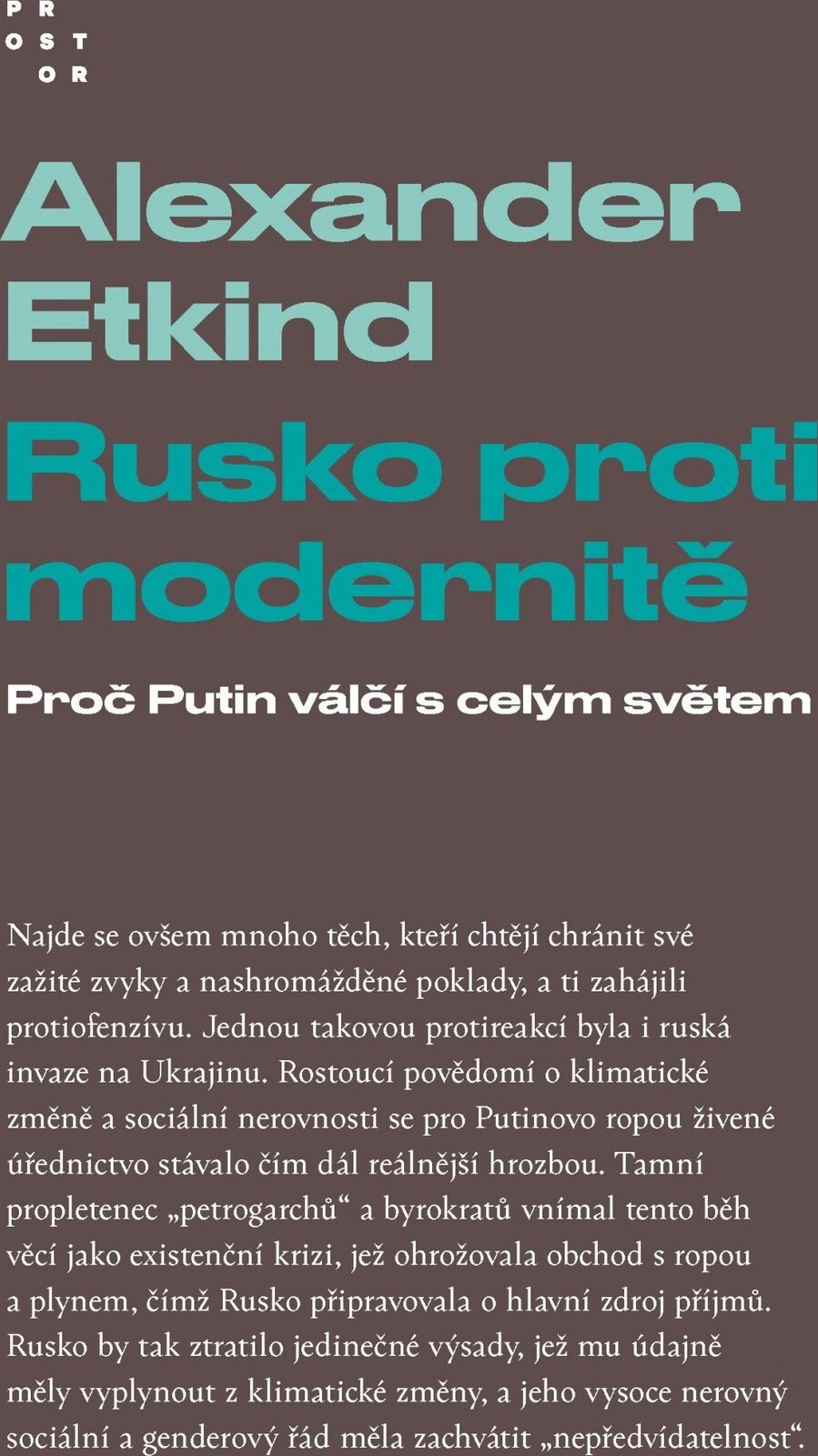 Rusko proti modernitě