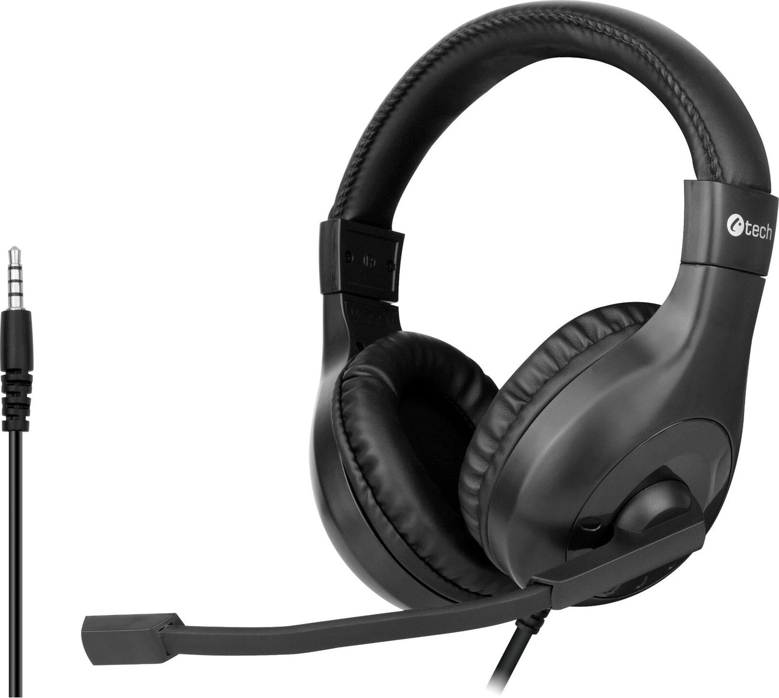 C-TECH MHS-05, 3,5 mm jack, čierne
