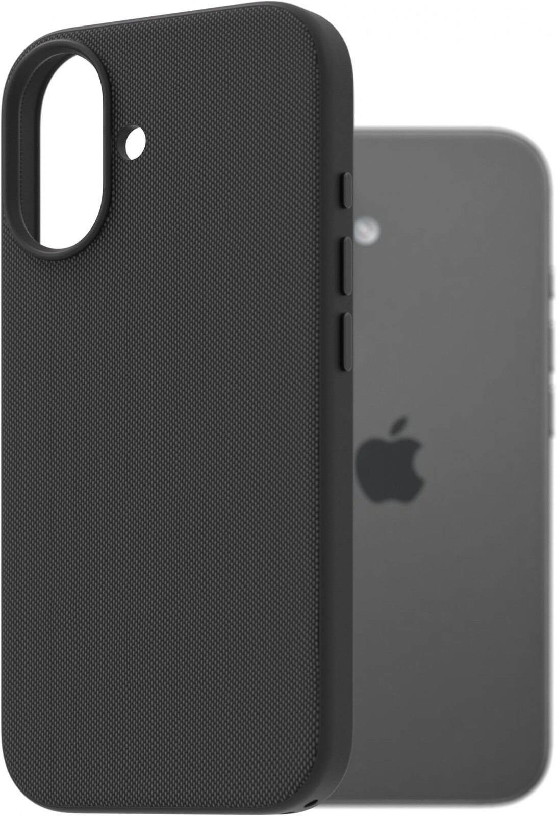 AlzaGuard TechWoven Case Compatible with Magsafe pre iPhone 17 – čierny