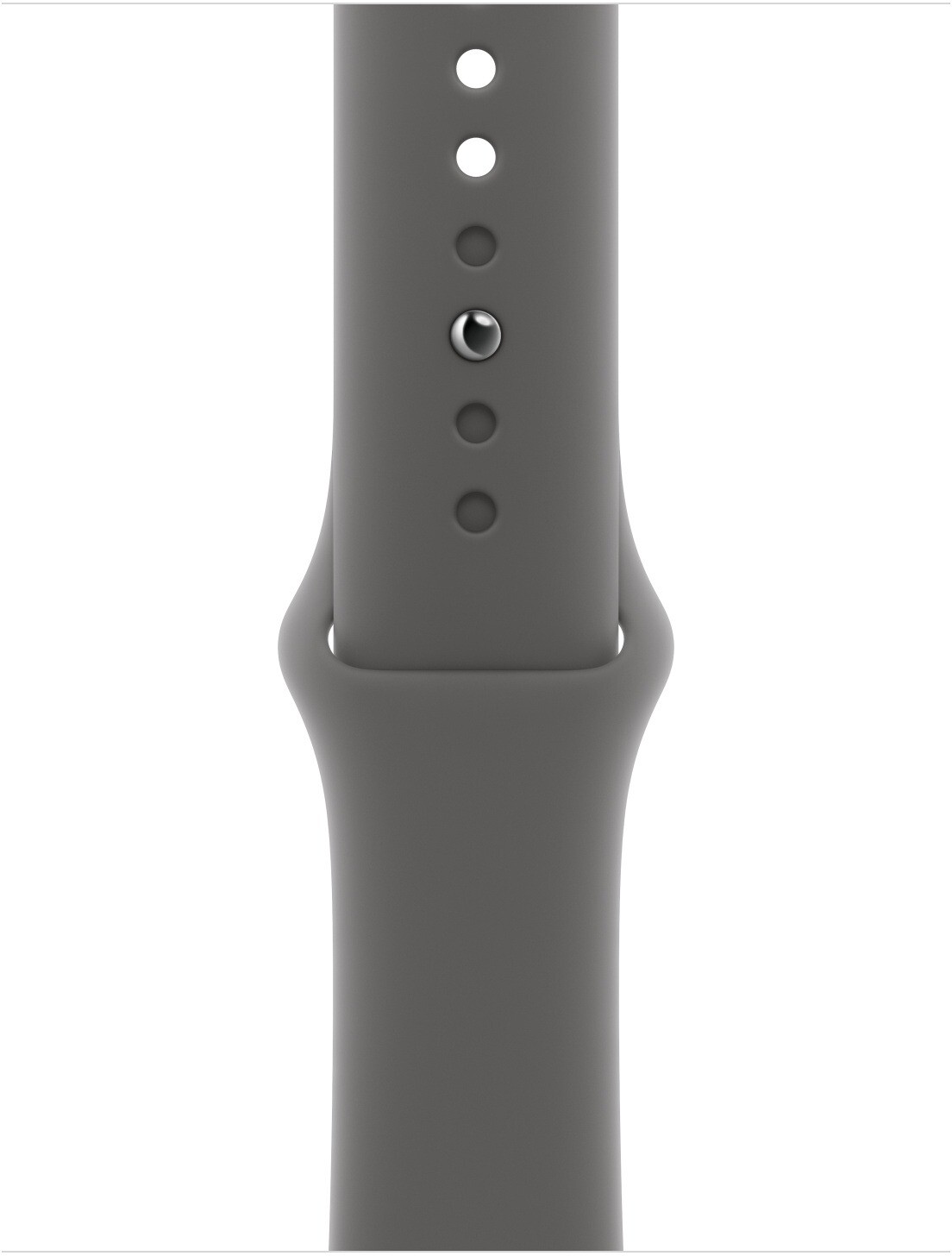 Apple Watch 42 mm kamenno sivý športový remienok – M/L