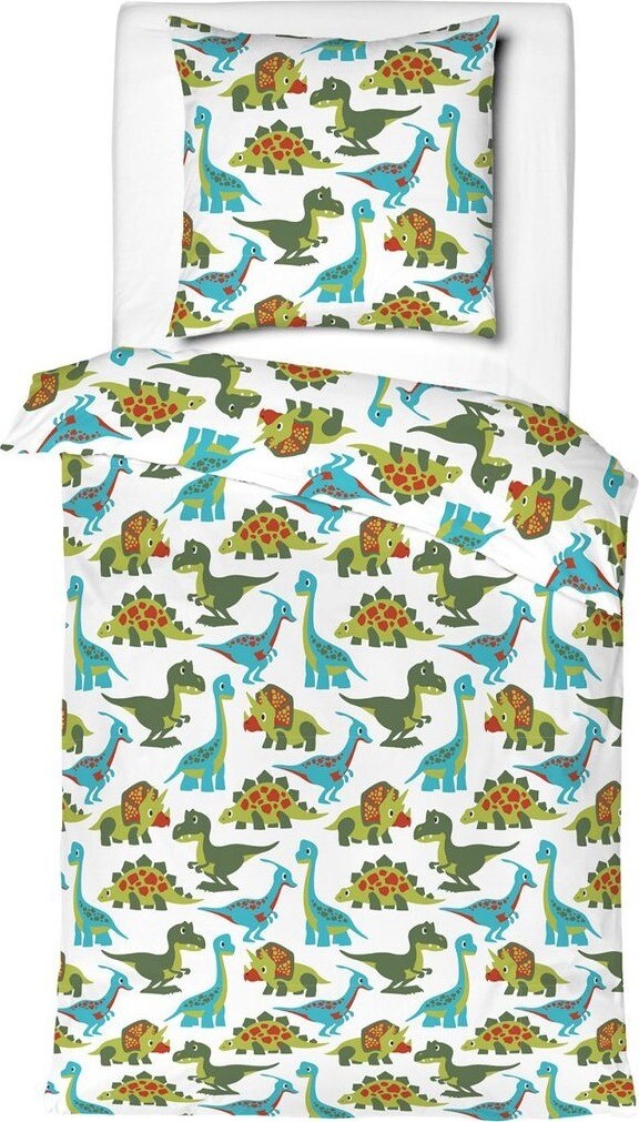 Mistral Home Flanelové obliečky Dino 140 × 200, 70 × 90 cm