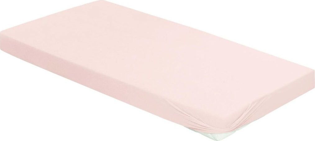 Bierbaum Jersey, prestieradlo 140 × 200 cm ružové