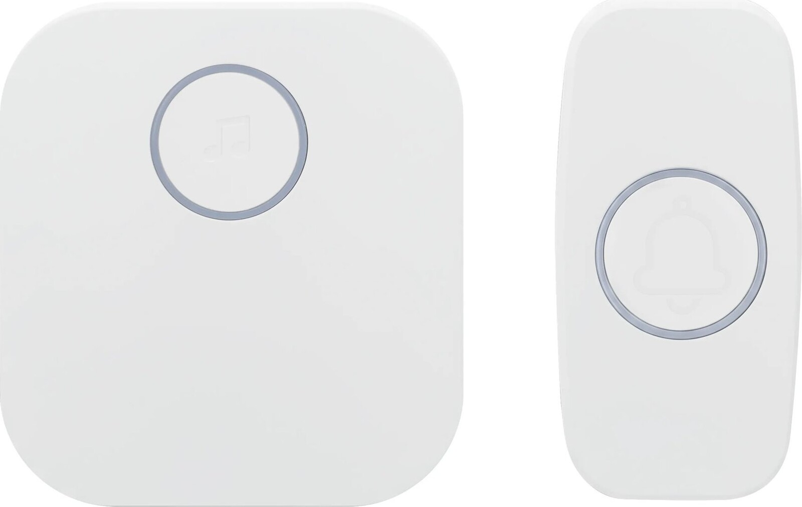 Solight 1L80 bezdrôtový zvonček, do zásuvky, 180 m, learning code, biely