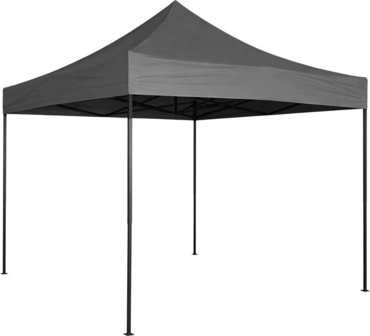 MultiGarden PAW-FG-3X3-4 Zahradní samorozkládací párty stan 3 × 3 m, šedý