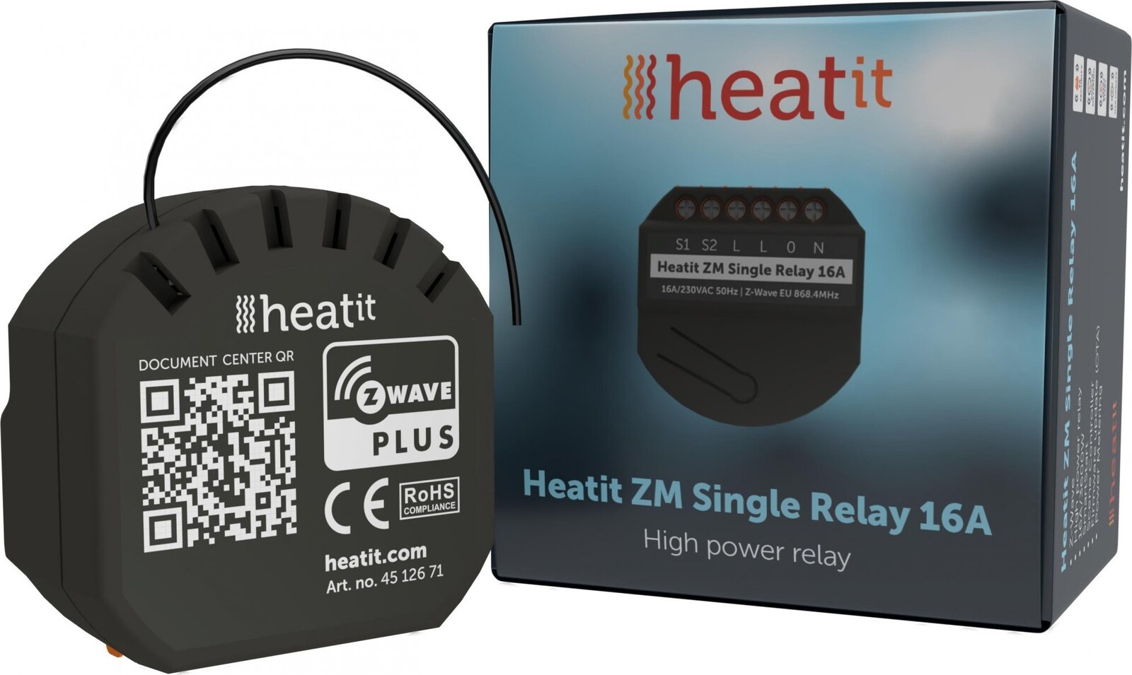 HEATIT ZM Single Relay 16 A