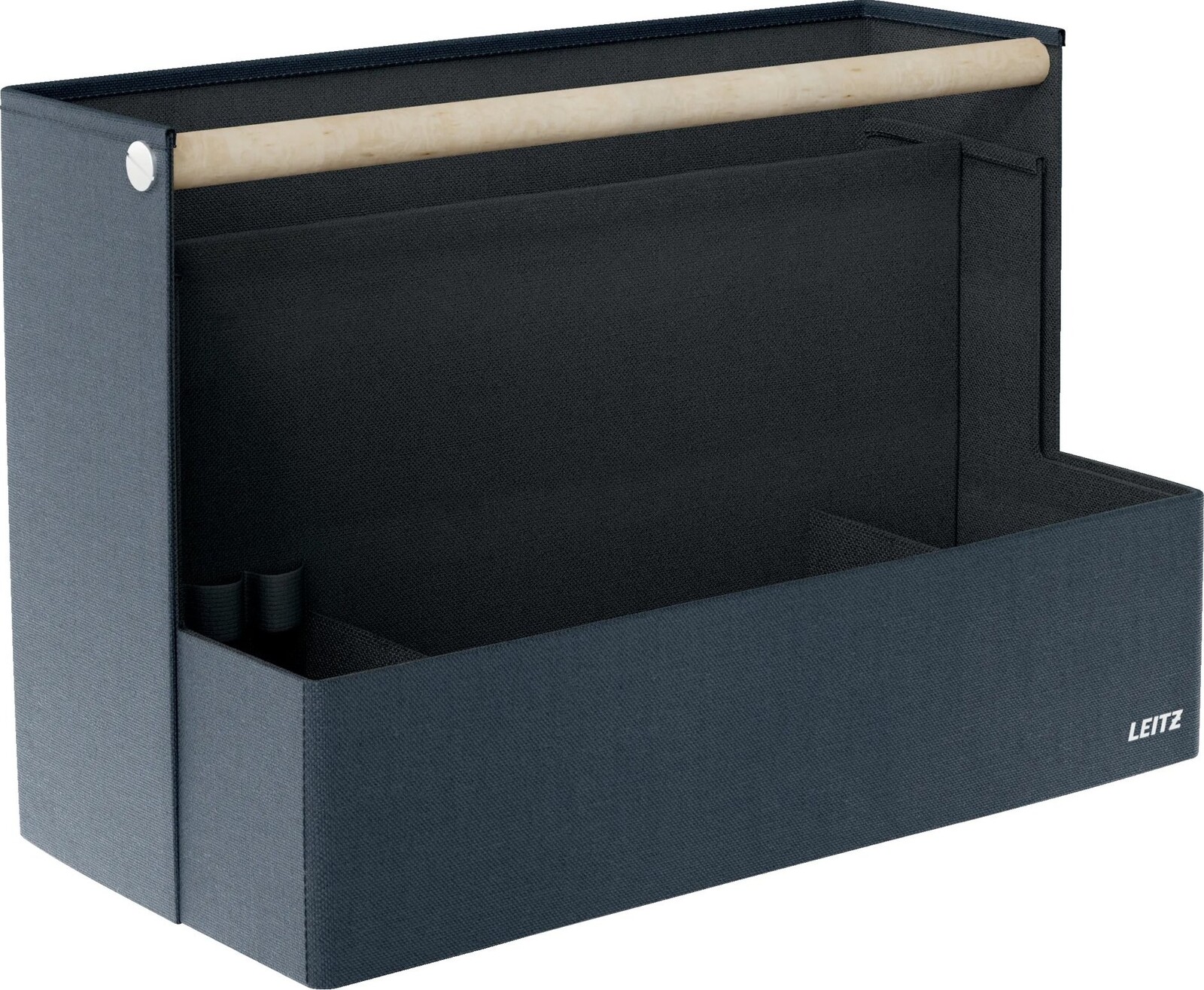 LEITZ Fabric stolný organizér s držadlom na zdieľané pracovné miesto 26 × 38 × 19 cm