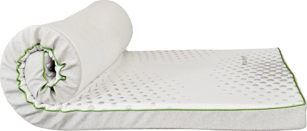 Dreampur Vrchní matrace Grey Dots 8,5 cm 140 × 200 cm