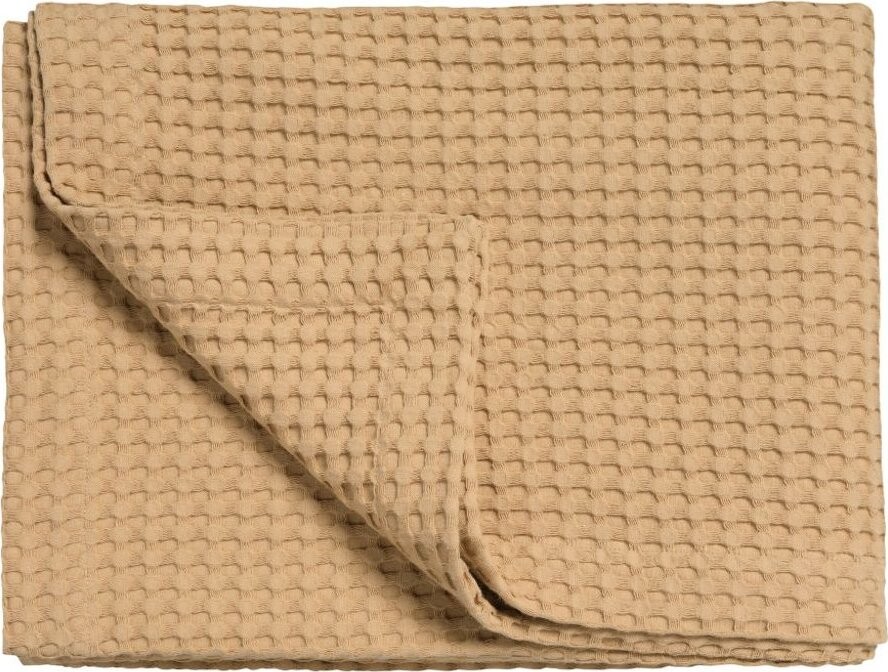 Vandyck Přehoz na postel Piqué waffle 270 × 250 cm, karamelová