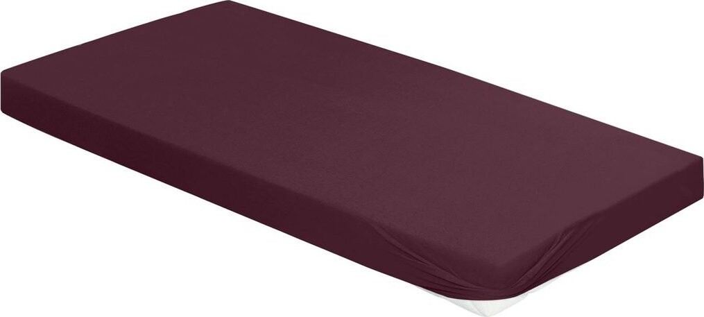 Bierbaum Jersey, prestieradlo 90 × 200 cm vínové