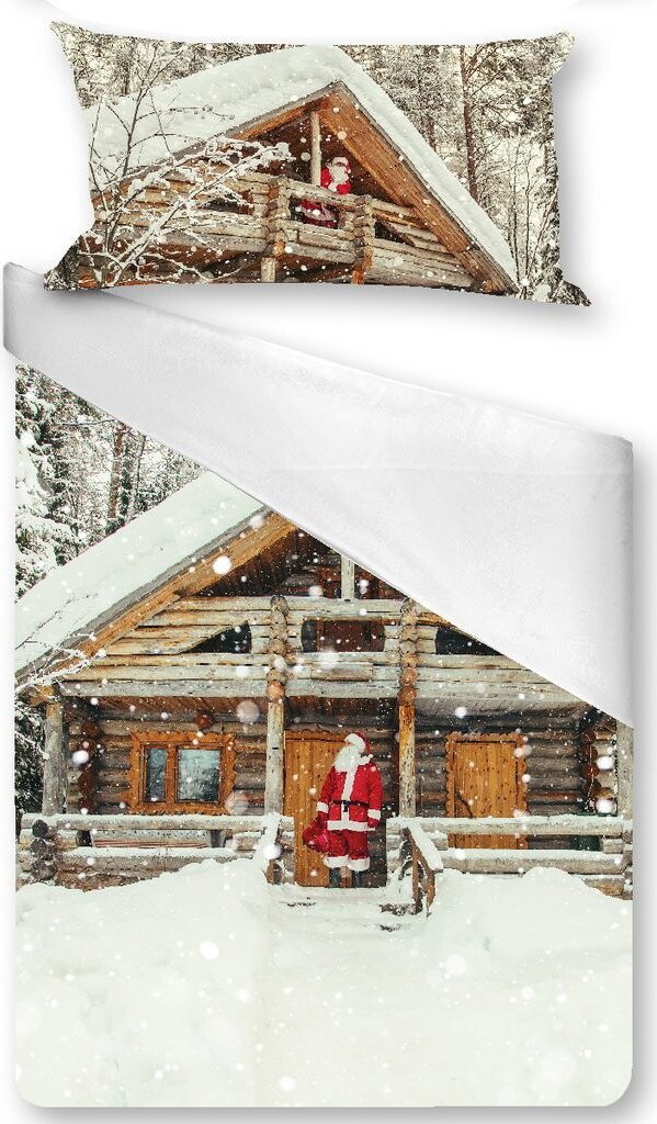 Gipetex 3D Bavlněné povlečení Santa 140 × 220 / 70 × 90 cm