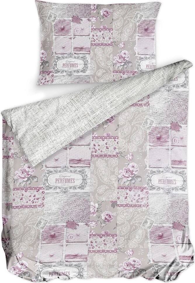 Gipetex Bavlněné povlečení Chic Rosa 140 × 200 / 70 × 90 cm