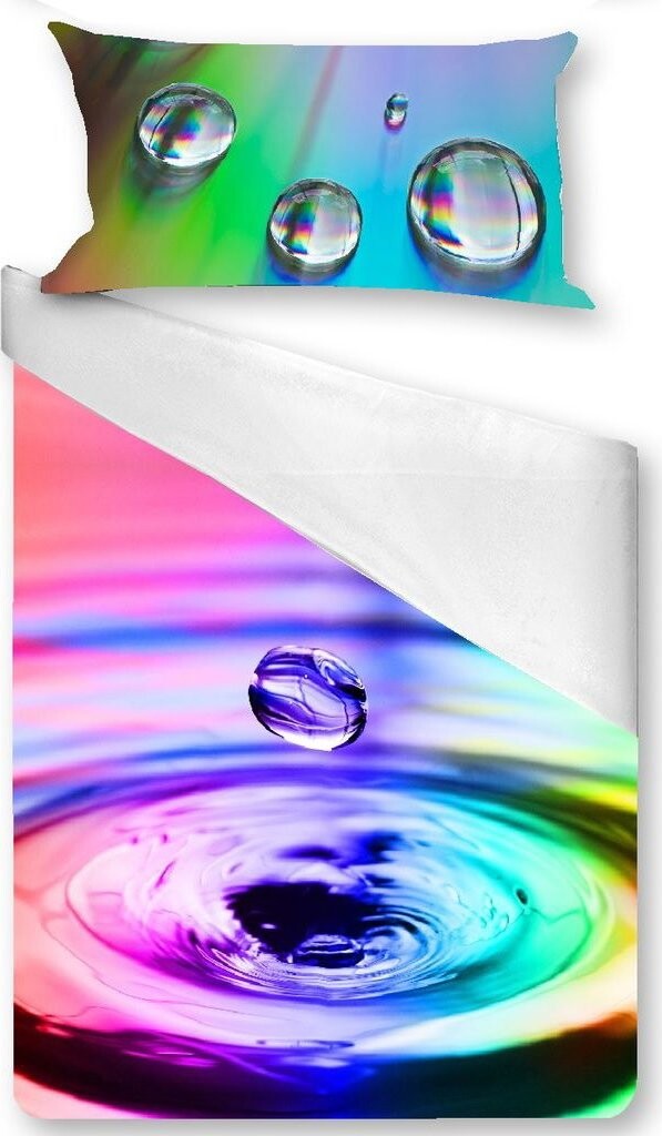 Gipetex 3D Bavlněné povlečení Water Rainbow 140 × 200 / 70 × 90 cm