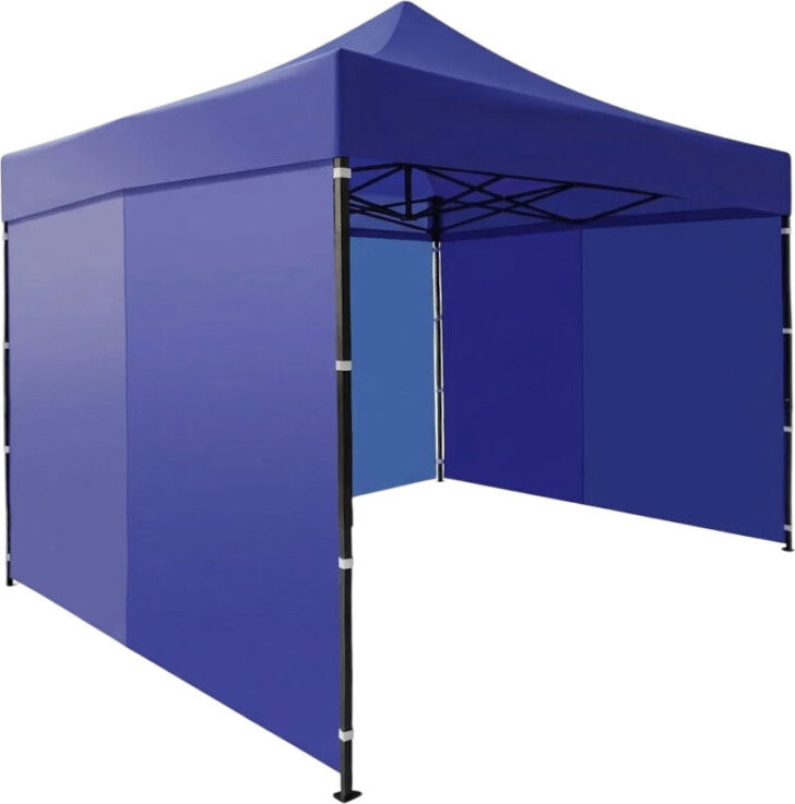 MultiGarden PAW-FGA-3X3-8 Zahradní samorozkládací párty stan 3 × 3 m, modrý