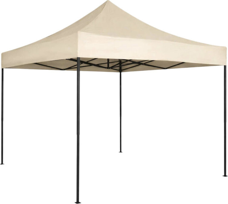 MultiGarden PAW-FG-3X3-3 Zahradní samorozkládací párty stan 3 × 3 m, béžový