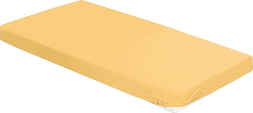 Bierbaum Jersey, prestieradlo 90 × 200 cm žlté