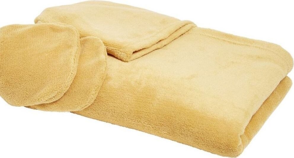 Today Televizní deka 165 × 115 cm žlutá