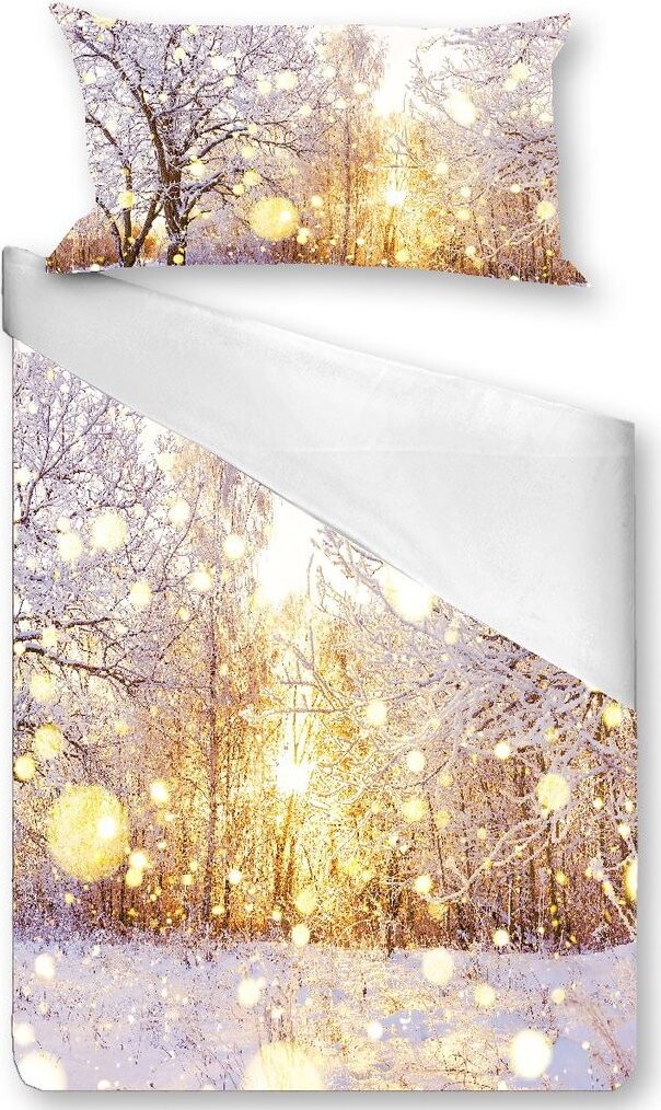 Gipetex 3D Bavlněné povlečení Alba 140 × 220 / 70 × 90 cm