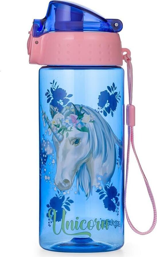 Oxybag fľaša OXY CLiCK 500 ml Unicorn 1 modrá
