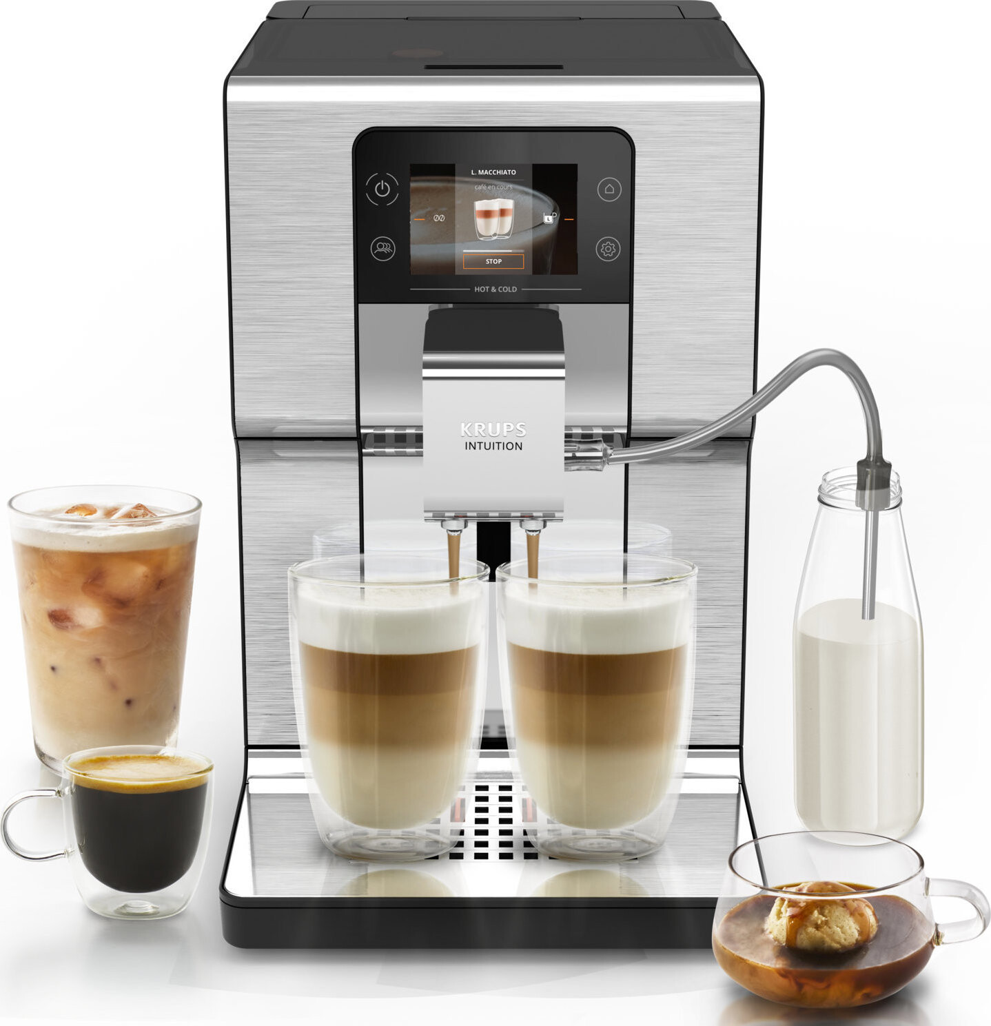 KRUPS EA879EE0 Intuition Experience Hot & Cold