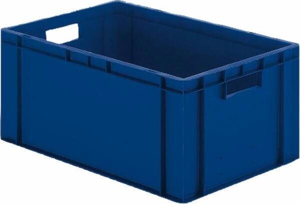 Gastro Prepravka plast 60 × 40 × 32 cm, modrá