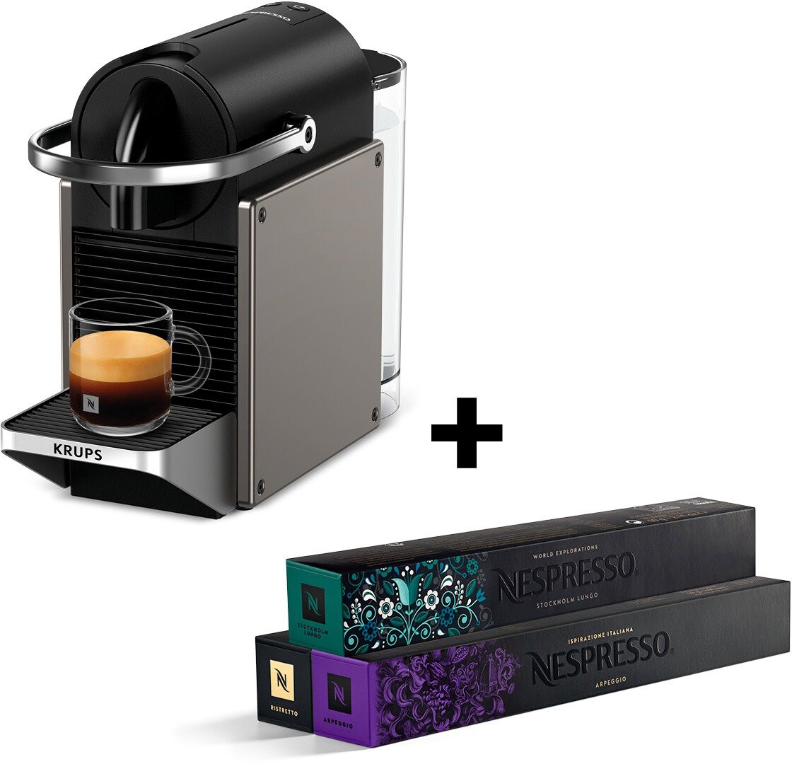 NESPRESSO Krups Pixie Titan XN306T10P sada
