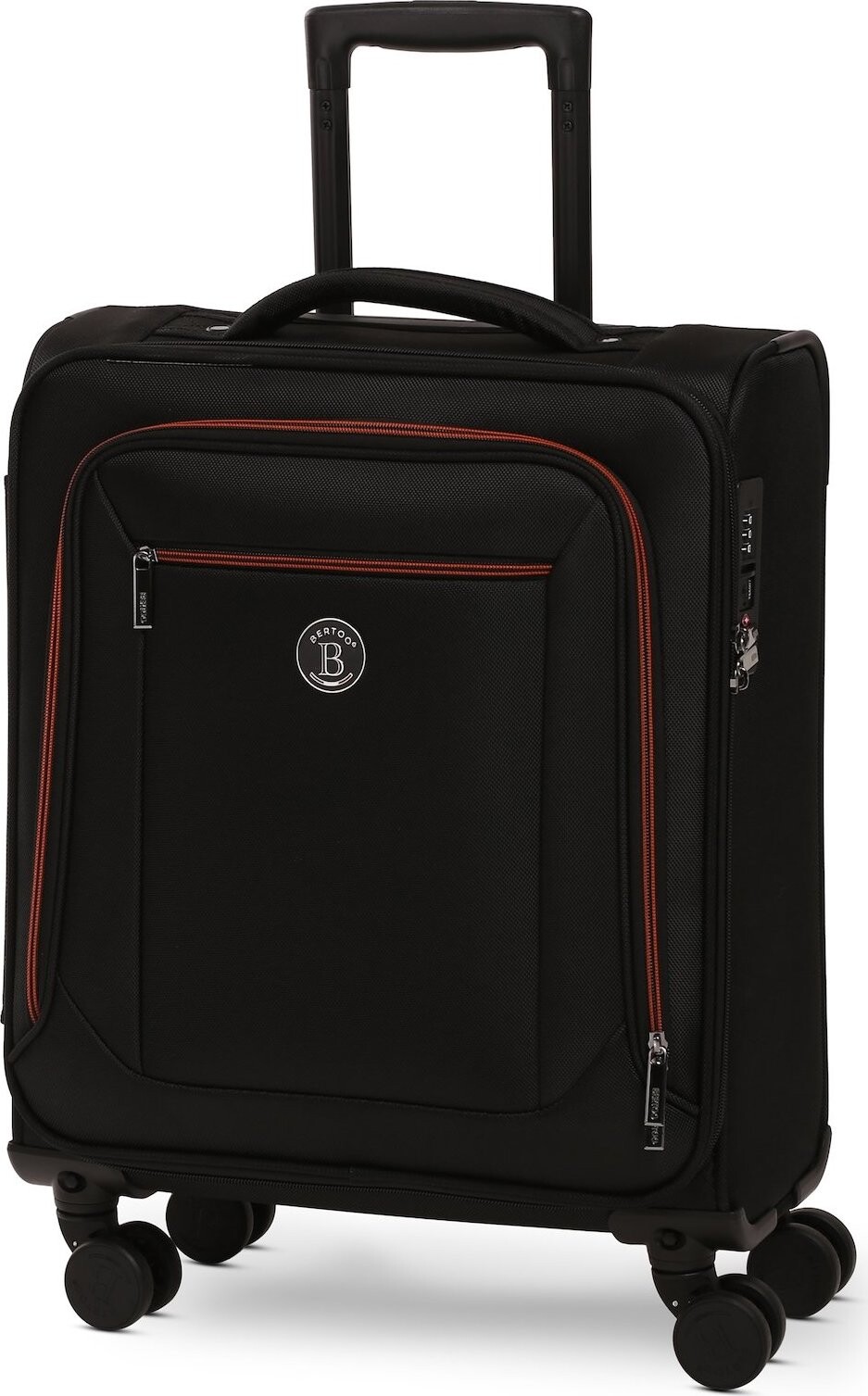 BERTOO Kabínový kufor Modena pre Ryanair – čierny 35 l