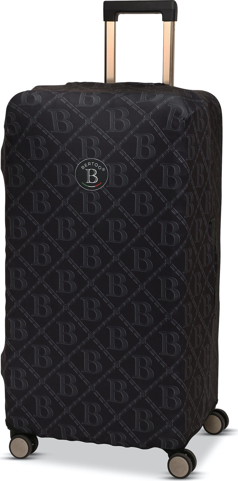 BERTOO Livorno Obal na cestovný kufor black XXL